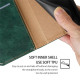 For Samsung Galaxy S24+ 5G Gloss Oil Solid Color Magnetic Leather Phone Case(Green)