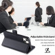 For Samsung Galaxy S24+ 5G Sheep Texture Cross-body Zipper Wallet Leather Phone Case(Black)