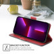 For Samsung Galaxy S24+ 5G Contrast Color Side Buckle Leather Phone Case(Red + Black)