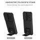 For Samsung Galaxy S24+ 5G Stereoscopic Holder Sliding Camshield Phone Case(Black)