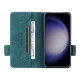 For Samsung Galaxy S24+ 5G Magnetic Clasp Leather Phone Case(Green)