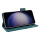 For Samsung Galaxy S24+ 5G Magnetic Clasp Leather Phone Case(Green)