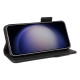 For Samsung Galaxy S24+ 5G Magnetic Clasp Leather Phone Case(Black)