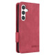 For Samsung Galaxy S24+ 5G Magnetic Clasp Leather Phone Case(Red)