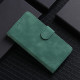 For Samsung Galaxy S24+ 5G Skin Feel Magnetic Flip Leather Phone Case(Green)