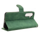 For Samsung Galaxy S24+ 5G Skin Feel Magnetic Flip Leather Phone Case(Green)