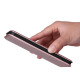 For Samsung Galaxy S24+ 5G Carbon Fiber Texture Flip Leather Phone Case(Pink)