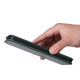 For Samsung Galaxy S24+ 5G Carbon Fiber Texture Flip Leather Phone Case(Green)