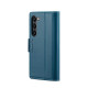 For Samsung Galaxy S24+ CaseMe 023 Butterfly Buckle Litchi Texture RFID Anti-theft Leather Phone Case(Blue)