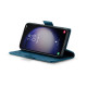 For Samsung Galaxy S24+ CaseMe 023 Butterfly Buckle Litchi Texture RFID Anti-theft Leather Phone Case(Blue)