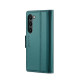 For Samsung Galaxy S24+ CaseMe 023 Butterfly Buckle Litchi Texture RFID Anti-theft Leather Phone Case(Pearly Blue)