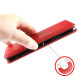 For Samsung Galaxy S24+ 5G Magnetic Buckle Retro Texture Leather Phone Case(Red)