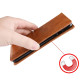 For Samsung Galaxy S24+ 5G Magnetic Buckle Retro Texture Leather Phone Case(Brown)
