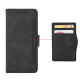 For Samsung Galaxy S24+ 5G Skin Feel Calf Texture Card Slots Leather Phone Case(Black)