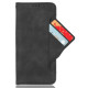 For Samsung Galaxy S24+ 5G Skin Feel Calf Texture Card Slots Leather Phone Case(Black)