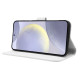 For Samsung Galaxy S24+ 5G Diamond Texture Leather Phone Case(White)