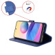 For Samsung Galaxy S24+ 5G Diamond Texture Leather Phone Case(Blue)