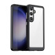 For Samsung Galaxy S24+ 5G Colorful Series Acrylic + TPU Phone Case(Black)