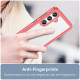 For Samsung Galaxy S24+ 5G Colorful Series Acrylic + TPU Phone Case(Red)