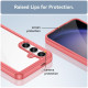 For Samsung Galaxy S24+ 5G Colorful Series Acrylic + TPU Phone Case(Red)
