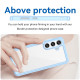 For Samsung Galaxy S24+ 5G Colorful Series Acrylic + TPU Phone Case(Blue)