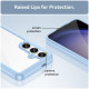 For Samsung Galaxy S24+ 5G Colorful Series Acrylic + TPU Phone Case(Blue)