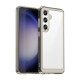 For Samsung Galaxy S24+ 5G Colorful Series Acrylic + TPU Phone Case(Transparent Grey)