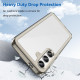 For Samsung Galaxy S24+ 5G Colorful Series Acrylic + TPU Phone Case(Transparent Grey)