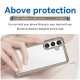 For Samsung Galaxy S24+ 5G Colorful Series Acrylic + TPU Phone Case(Transparent Grey)