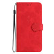 For Samsung Galaxy S24+ 5G Flower Embossing Pattern Leather Phone Case(Red)