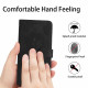 For Samsung Galaxy S24+ 5G Flower Embossing Pattern Leather Phone Case(Black)