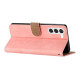 For Samsung Galaxy S24+ 5G Seven Butterflies Embossed Leather Phone Case(Pink)