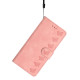 For Samsung Galaxy S24+ 5G Seven Butterflies Embossed Leather Phone Case(Pink)