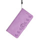 For Samsung Galaxy S24+ 5G Seven Butterflies Embossed Leather Phone Case(Purple)