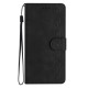For Samsung Galaxy S24+ 5G Seven Butterflies Embossed Leather Phone Case(Black)
