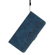 For Samsung Galaxy S24+ 5G Seven Butterflies Embossed Leather Phone Case(Blue)