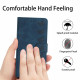For Samsung Galaxy S24+ 5G Seven Butterflies Embossed Leather Phone Case(Blue)
