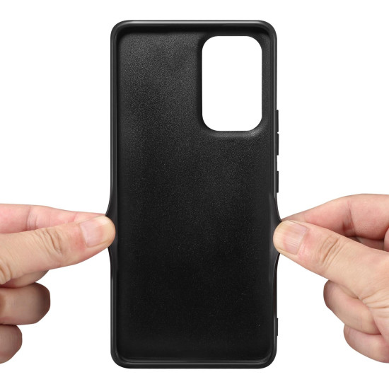 For Samsung Galaxy S24+ 5G Denior PU Back Cover Card Slot Holder Phone Case(Brown)