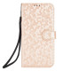 For Samsung Galaxy S24+ 5G Honeycomb Dot Texture Leather Phone Case(Gold)