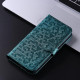 For Samsung Galaxy S24+ 5G Honeycomb Dot Texture Leather Phone Case(Green)