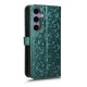 For Samsung Galaxy S24+ 5G Honeycomb Dot Texture Leather Phone Case(Green)