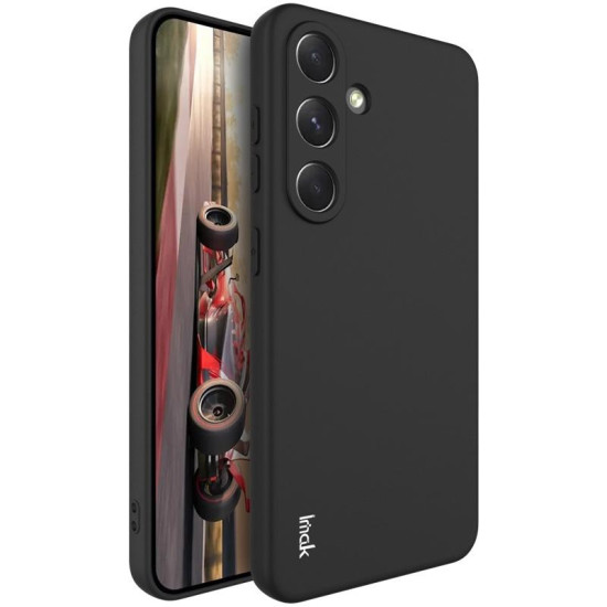 For Samsung Galaxy S24+ 5G IMAK UC-3 Series Shockproof Frosted TPU Phone Case(Black)