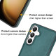 For Samsung Galaxy S24+ 5G Leather Texture Full Coverage Phone Case(Green)