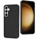 For Samsung Galaxy S24+ 5G Leather Texture Full Coverage Phone Case(Black)