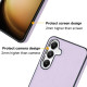 For Samsung Galaxy S24+ 5G Leather Texture Full Coverage Phone Case(Purple)