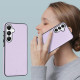 For Samsung Galaxy S24+ 5G Leather Texture Full Coverage Phone Case(Purple)