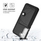 For Samsung Galaxy S23+ Shockproof Leather Phone Case with Card Holder(Black)