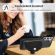 For Samsung Galaxy S23+ Shockproof Leather Phone Case with Card Holder(Black)