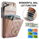 For Samsung Galaxy S24+ 5G Rhombic Texture Card Bag Phone Case with Long Lanyard(Rose Gold)