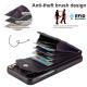 For Samsung Galaxy S24+ 5G Rhombic Texture Card Bag Phone Case with Long Lanyard(Dark Purple)